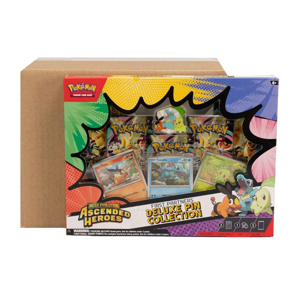 Ascended Heroes First Partners Deluxe Pin Collection Case