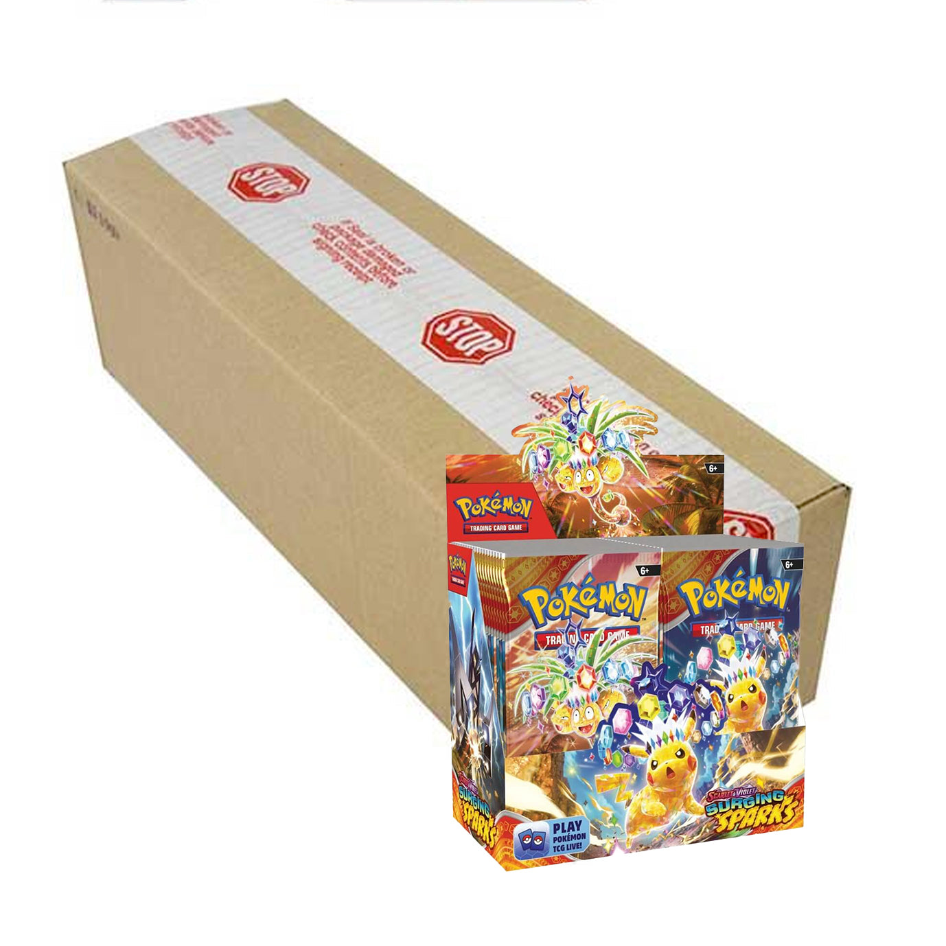 Surging Sparks Booster Box Case