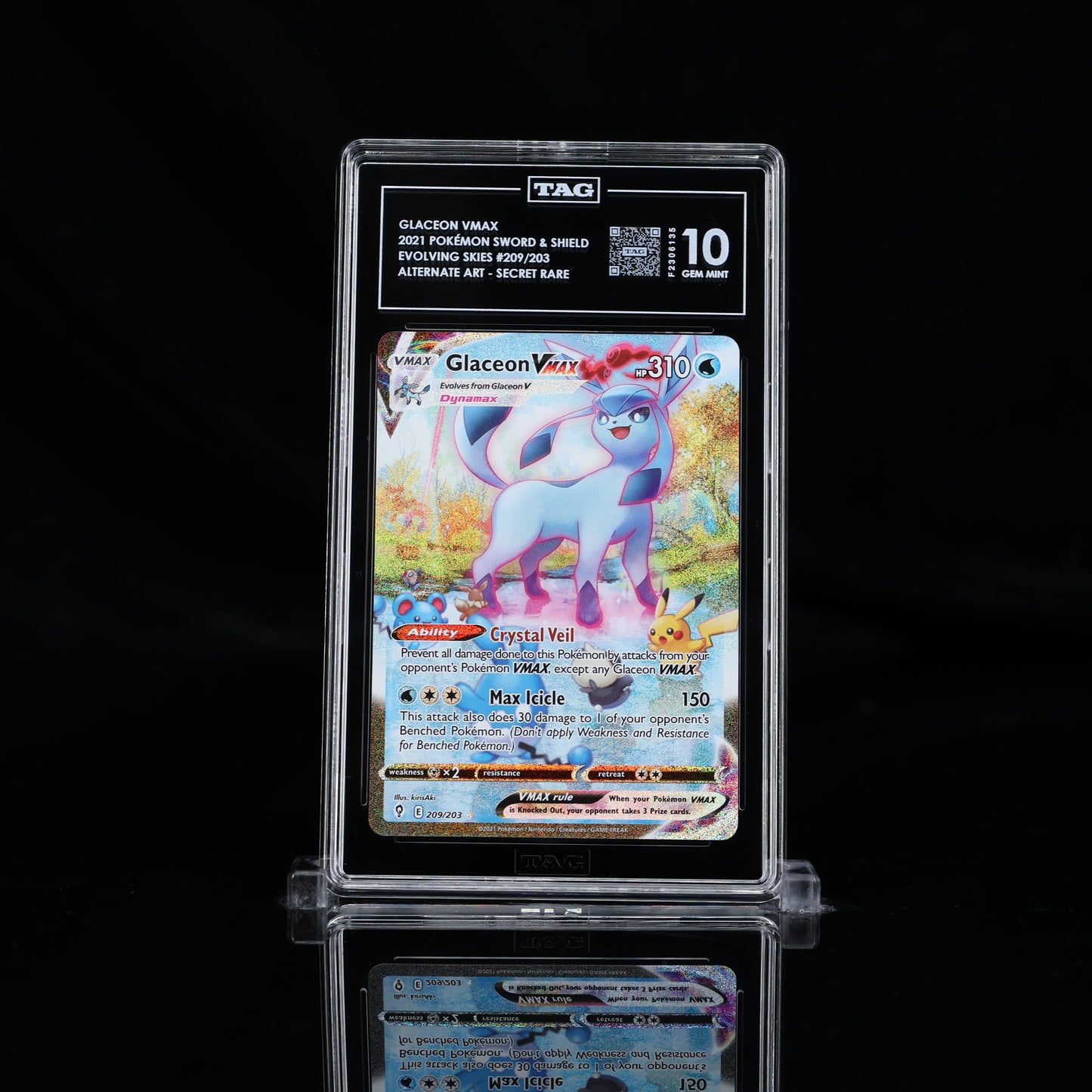 TAG 10 - Glaceon Vmax