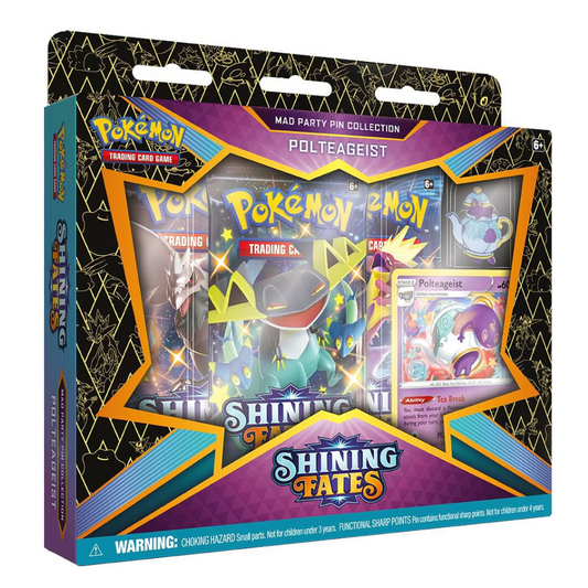 Shining Fates Mad Party Pin Collection [Polteageist]