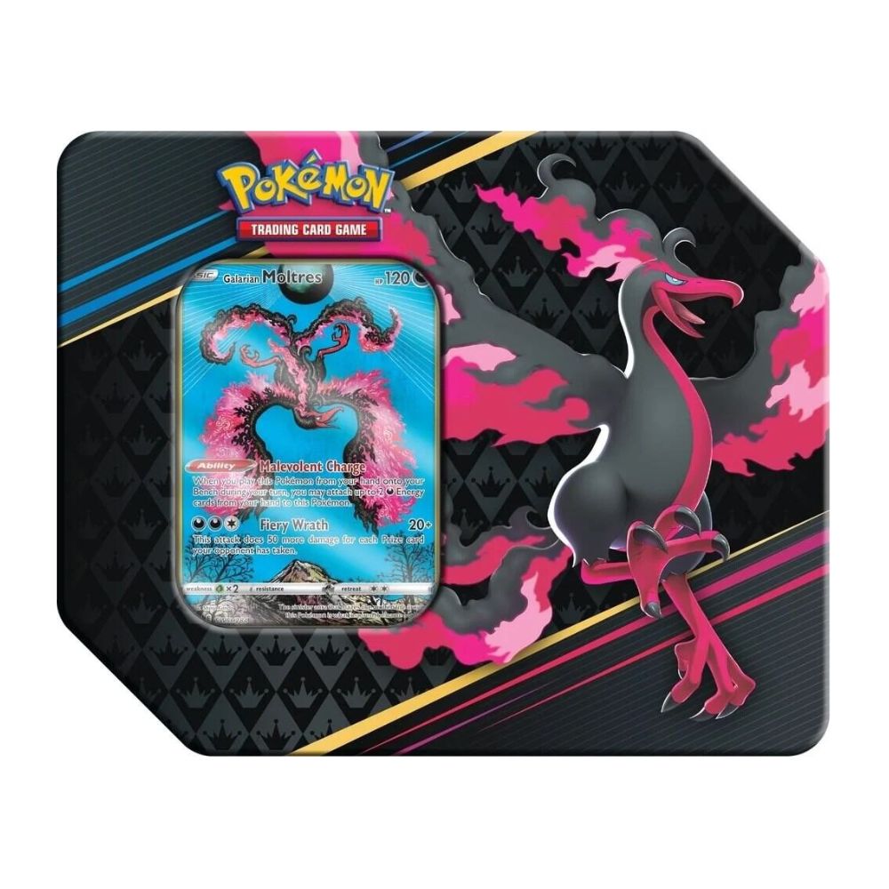 Crown Zenith Tin [Galarian Moltres]