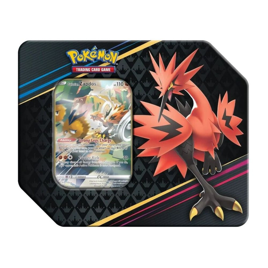 Crown Zenith Tin [Galarian Zapdos]