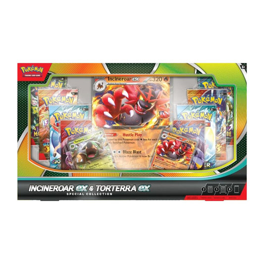 Incineroar ex and Torterra ex Special Collection