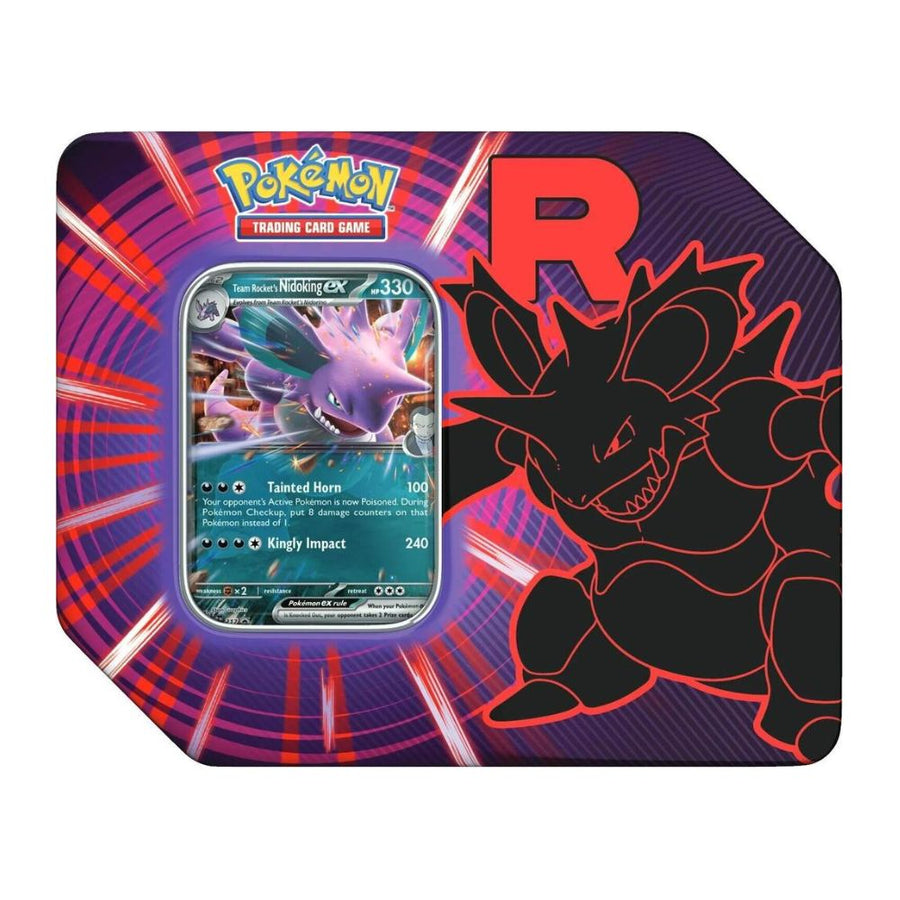 Team Rocket Tin [Team Rocket's Nidoking ex]