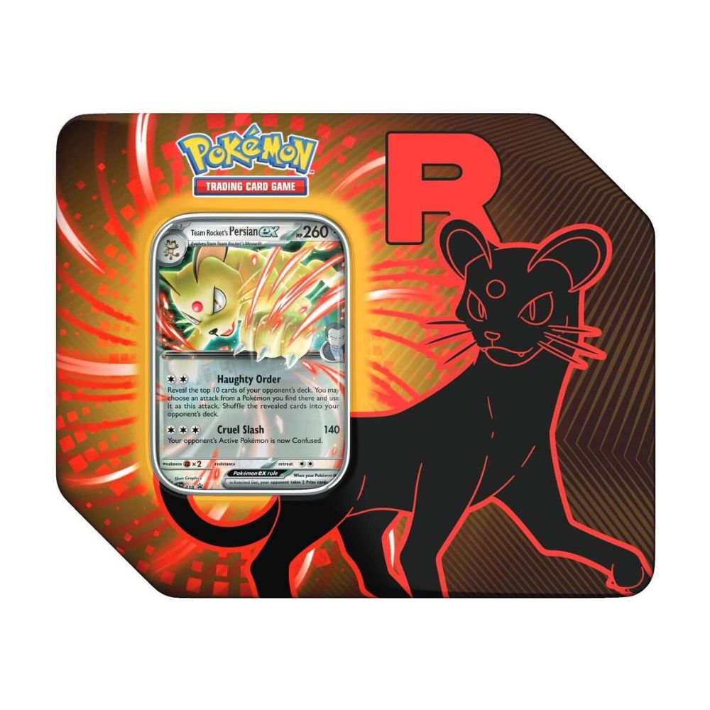 Team Rocket Tin [Team Rocket's Persian ex]