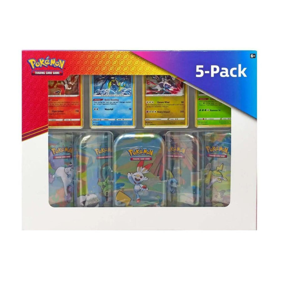 Galar Pals Mini Tins 5-Pack